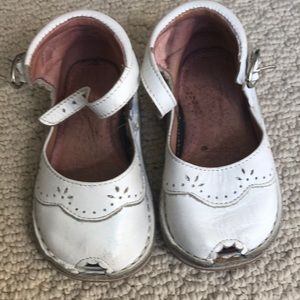 Jacadi white sandals